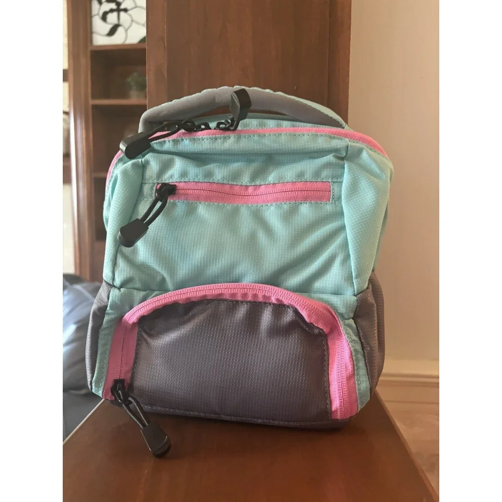 Pottery barn School Large backpack+Lunch Bag rainbow star holiday gift sport Set